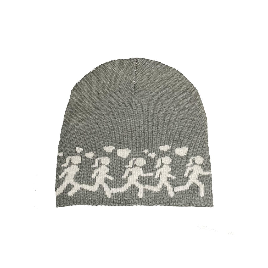 GREY RUNNER BEANIE