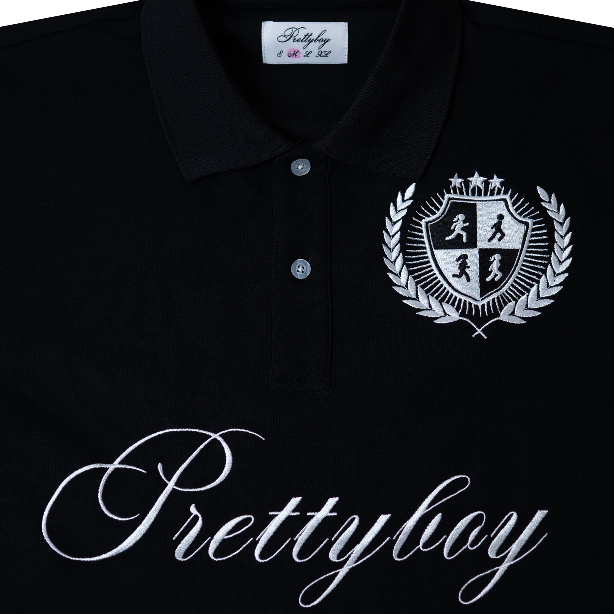BLACK PRETTYBOY POLO